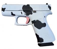 Glock G43X MOO Edition Subcompact 9mm Pistol - 3.41" Barrel, 10+1 Rounds, Polymer Grips, 3-Dot Sights - PX4350201MOO