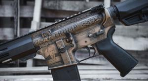 Shark Coast Tactical AR15 Patrol 5.56 Orion Exclusive Trump Deep Engraved - 300028100019 Shark Coast Tactical AR15 Patrol 5.56 Orion Exclusive Trump Deep Engraved - 300028100019