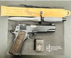 MAC 1911 JSOC 45ACP 5" 7+1 W/ Gerber MKII Knife and Zippo lighter - 10100536