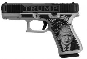 Glock 19 Gen 5 Custom Trump Take America Back 9mm 15+1 4.02 Austrian Mfg.