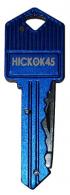 Hickok45 Key Ring Knife - Blue - KEYKNIFE-R-BLU-MF Hickok45 Key Ring Knife - Blue - KEYKNIFE-R-BLU-MF
