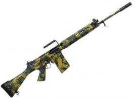 DSA SA58 21" Bush Tracker Rifle Traditional Profile Barrel Rhodesian Camo 7.62 NATO