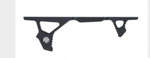 Black River 3 Piece Aluminum Modular Angled Grip for AR-15 MLOK - Black - 850039520846