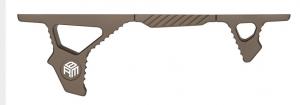 Modular Angled Grip MLOK- FDE - BRAGFDE