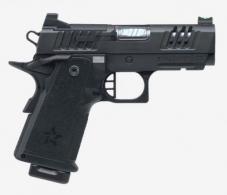 Staccato 2011 CS 9mm Optic Ready DLC Finish, X-Cut Slide, Flat Trigger, 16+1 - 14150100001201