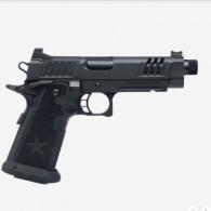 Staccato P 9mm Optic Ready Steel Frame DLC Slide & Threaded Barrel, X-Cuts - 12120000030301