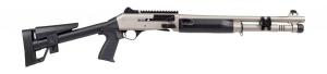 Panzer Arms M4 SPEED Tactical (A.R.G.O.) 12ga 18.5" Nickel Fixed Skeleton Stock - PAM4CSMPFSS Panzer Arms M4 SPEED Tactical (A.R.G.O.) 12ga 18.5" Nickel Fixed Skeleton Stock - PAM4CSMPFSS