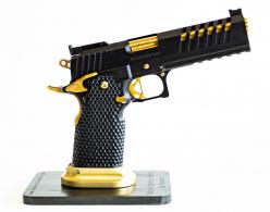Masterpiece Arms DS9 Hybrid 9mm Black DLC/Gold TiN Barrel - DS9HYBBLKG