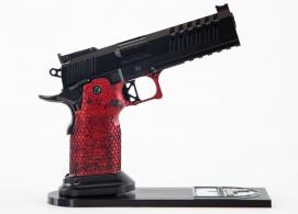 Masterpiece Arms DS9 Hybrid Black & Red 9mm Pistol - DS9HYBBLKRED