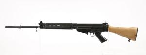 DS Arms SA58 FAL 21" Cuban Model 7.62x51mm Rifle - Walnut Buttstock & Long Slotted Flash Hider - SA5821CUBANA