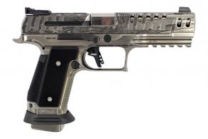 Walther Arms Meister Q5 Match Steel Frame Patriot 9mm 5" 15rd Pistol - Engraved Stainless - 2844605 Walther Arms Meister Q5 Match Steel Frame Patriot 9mm 5" 15rd Pistol - Engraved Stainless - 2844605