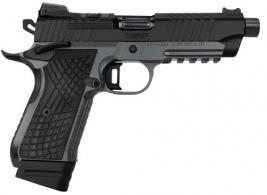 Kimber Mfg. 3100021 KDS9C TFS 9mm 15+1 18+1 4.60" KimPro Gray/Black Front and Rear Serrations Stainless Steel G-10 Grips - 3100021