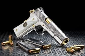 Custom and Collectible Firearms Kimber 1911 "El Patria" 1 of 300 .38 Super - CNCPATRIA