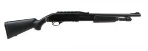 FN P-12 12G SHOTGUN 18" PUMP ACTION W/ CANTILEVER MOUNT POLICE TRADE IN 3" 4+1/5+1 - FNP12TRADE