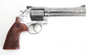 SMITH & WESSON 686 PLUS DLX STS 357MAG 6" 7RD DA/SA Trump "A Golden Era" - 150712TRUMP SMITH & WESSON 686 PLUS DLX STS 357MAG 6" 7RD DA/SA Trump "A Golden Era" - 150712TRUMP
