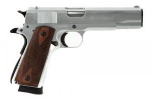 Century Arms Centurion II 1911 5" 45acp Nickel Finish (1)8+1rd w/Wood Grips - HG9402CN Century Arms Centurion II 1911 5" 45acp Nickel Finish (1)8+1rd w/Wood Grips - HG9402CN