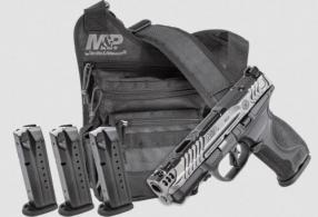 Smith & Wesson M&P Metal 9mm 4.22" Tungsten Package, (4)-17rd Mags, Bug Out Bag - 14764 Smith & Wesson M&P Metal 9mm 4.22" Tungsten Package, (4)-17rd Mags, Bug Out Bag - 14764