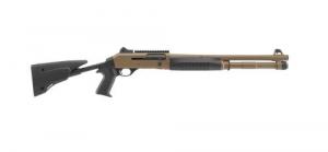 Benelli M4 EXT 12ga 18.5" FDE Cerakote, Telescoping Stock, 7+1 - 11788B