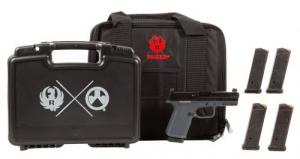 Buds Exclusive Ruger RXM 9mm 4" Optic Ready Bundle, 5 Mags, Range Bag, 15+1 - 19401PKG25
