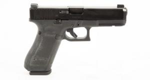 Used Glock 17 Gen 5 9mm Police Trades, Ameriglo Night Sights, (1)-17rd Mag, - XGLOC17ABGEN5