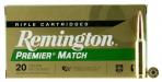Remington Ammunition Premier Match 6.5 Creedmoor 140 gr Open Tip Match Boat-Tail 20 Bx/ 10 Cs - 27661