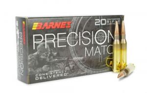 Barnes Precision Match Open Tip Match Boat Tail Hollow Point 260 Remington Ammo 20 Round Box - 30742 Barnes Precision Match Open Tip Match Boat Tail Hollow Point 260 Remington Ammo 20 Round Box - 30742