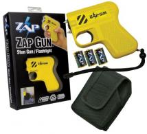 Zap ZAPGUN Zap Gun Stun Gun Portable Close Contact Yellow - 547