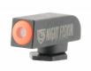 Night Fision Glow Dome for Glock Green/Orange Front Tritium Handgun Sight - GLK000001OGX