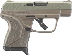 Ruger II 380ACP JUNGLE GRN SLIDE FDE FRAME 6RD