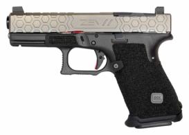 ZEV G19 G3 HEX 9MM 4 GRY 15 - 3G19HEXRMRCWABS