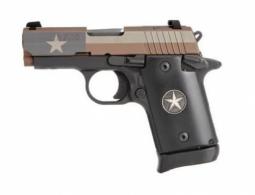 SIG SAUER P938 TEXAS FLAG 9MM - 938-9-TXF-AMBI