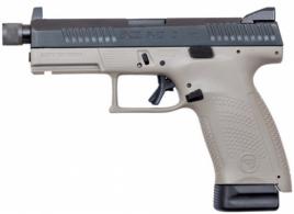 CZ-USA P-10 Compact 9MM Black/Grey 17+1 Threaded Barrel - 91519 CZ-USA P-10 Compact 9MM Black/Grey 17+1 Threaded Barrel - 91519
