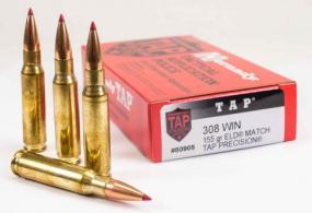 Hornady ELD Match TAP Precision Ballistic Tip 308 Winchester Ammo 20 Round Box