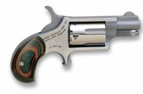 North American Arms Mini Red Wood Grip 22 Long Rifle Revolver