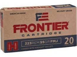 Hornady Frontier 5.56 NATO 62 gr BTHP 20rd - FR300LE