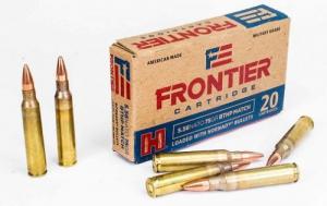 Hornady Frontier 5.56 NATO 75gr BTHP 20rd - FR320LE Hornady Frontier 5.56 NATO 75gr BTHP 20rd - FR320LE