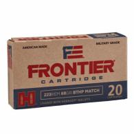 Hornady Frontier .223 68gr BTHP Match