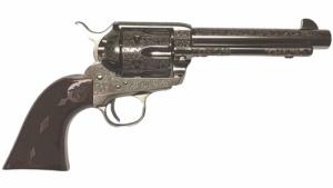 Cimarron Buffalo Bill Signature Frontier 45 Long Colt Revolver - PP411LNBB