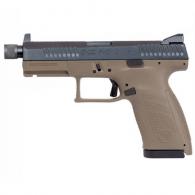 CZ P-10C 9MM Flat Dark Earth FRAME Black SLIDE NIGHT SIGHTS