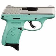 Ruger EC9s Turquoise/Stainless 9mm Pistol - 3286