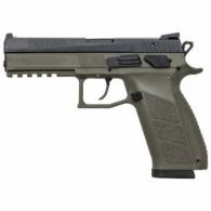 CZ P-09 9MM 10RD OD Green Black SLIDE - 01268