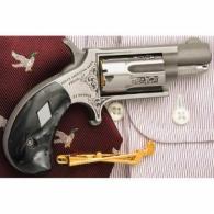 North American Arms Mini Dad American Scroll 22 Long Rifle / 22 Magnum / 22 WMR Revolver - NAA22MSDAD