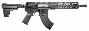 Diamondback Firearms - Diamondback Firearms DB15 7.62x39mm 10"Pst.Blk W/9"Alum R