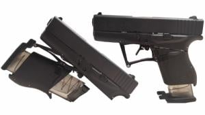 43 9mm Pistol with Aftermarket M3D Conversion Installed by Full-Conceal For Glock