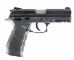 Taurus TH40  40 S&W Single/Double 4.25" 15+1 Adjustable Backstrap Grip Gray Polymer Frame Black Matte Steel Slide