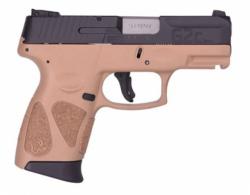 Taurus G2C Tan/Black 9mm Pistol - 1G2C93112T