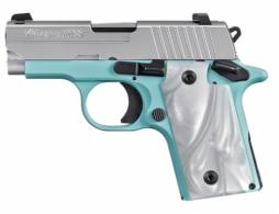 Sig Sauer P238 .380 ACP SS/ROBINS EGG BLUE - 238380REB Sig Sauer P238 .380 ACP SS/ROBINS EGG BLUE - 238380REB