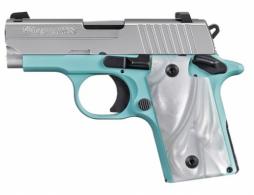 Sig Sauer P238 .380 ACP SS/ROBINS EGG BLUE - 238380REB