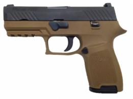 P320 CMPCT 9MM NIT/FDE 10+1 FS
