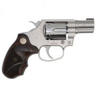 Colt Cobra Stainless/Wood Grip 38 Special Revolver